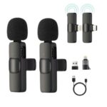 Micrófono K9  2 en 1 inalámbrico para Iphone