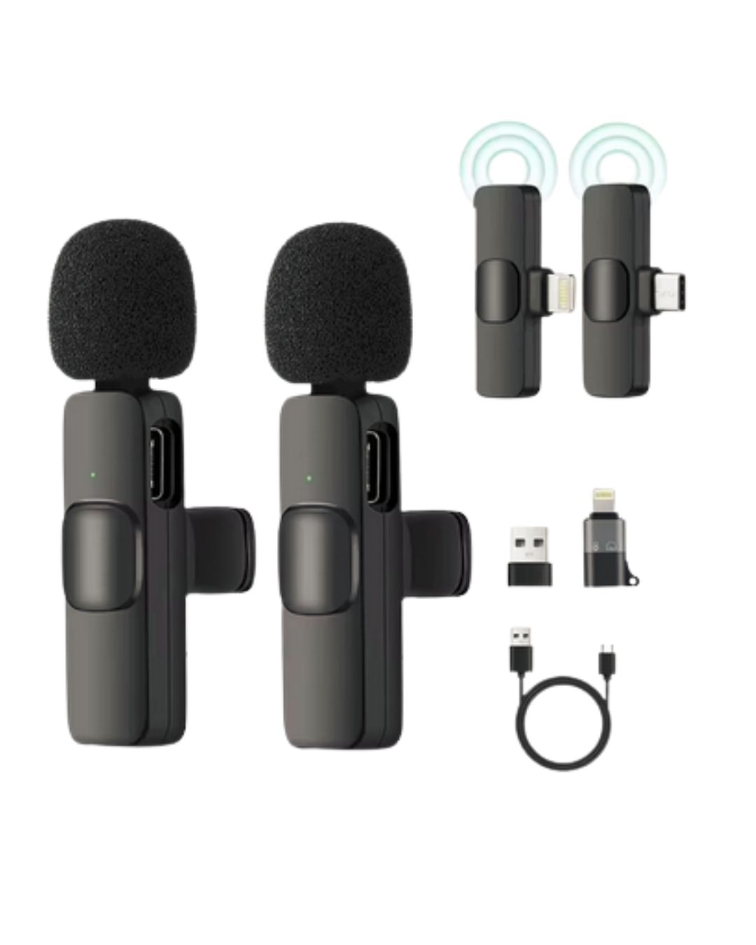 Micrófono K9 2 en 1 Micrófono K9 2 en 1 inalámbrico para Iphone - Imagen 1